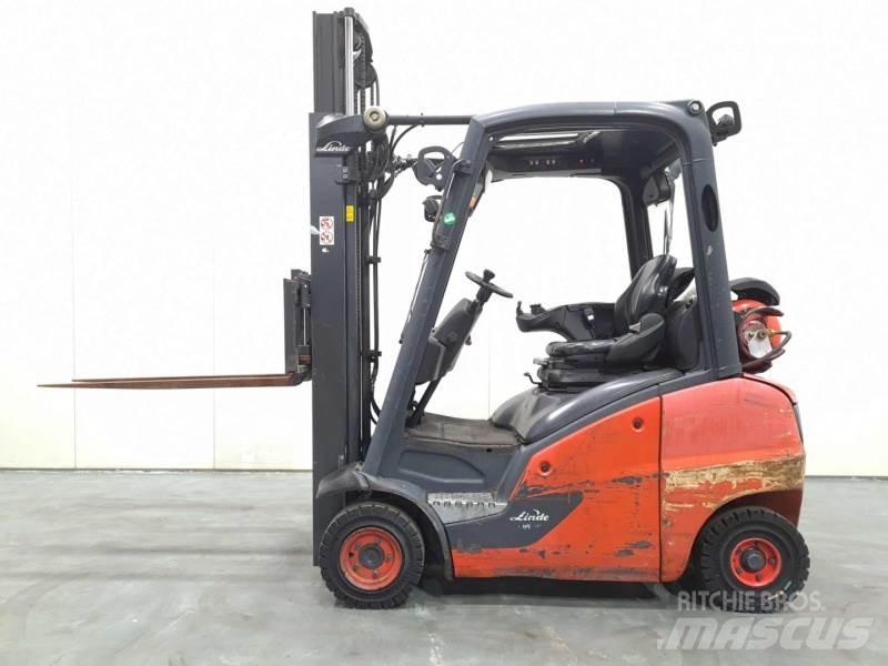 Linde H16T-01 391 Gasolmotviktstruckar