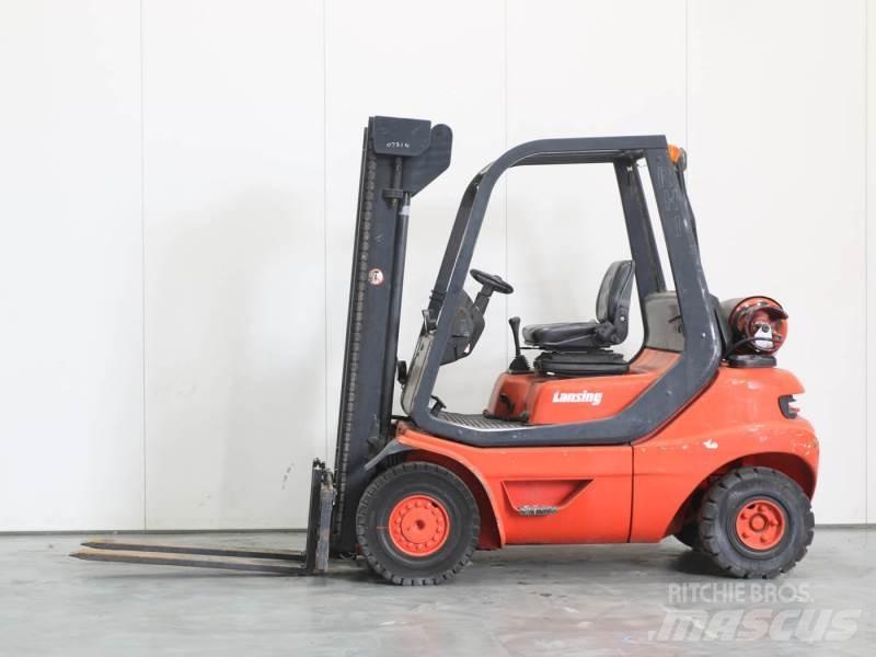 Linde H25T-03 Gasolmotviktstruckar