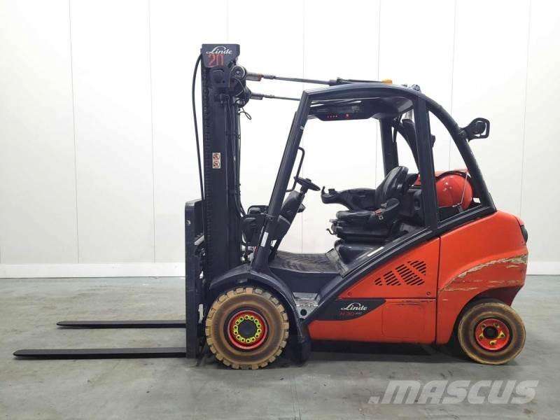 Linde H30T-02 393 Gasolmotviktstruckar