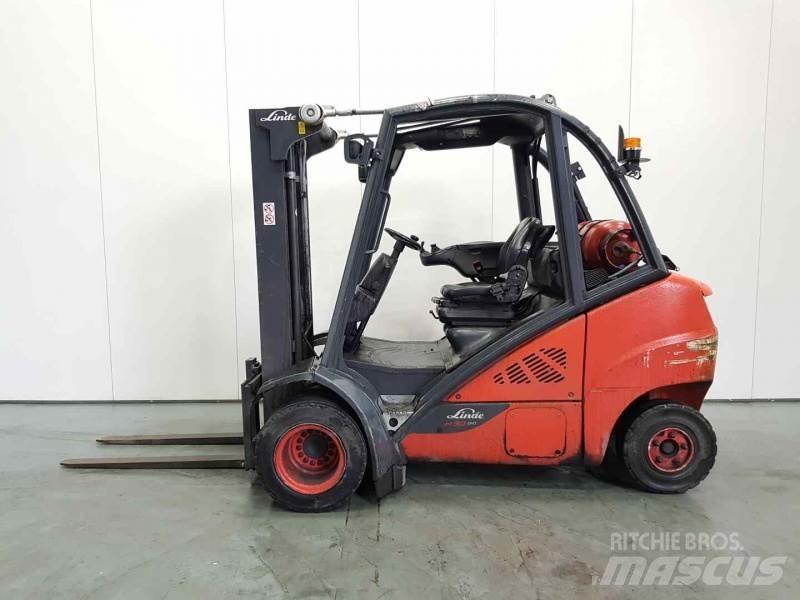 Linde H30T-02 TWIN WHEEL Gasolmotviktstruckar