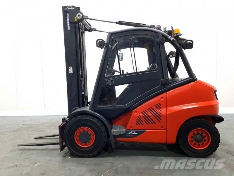 Linde H50D-02 Dieselmotviktstruckar