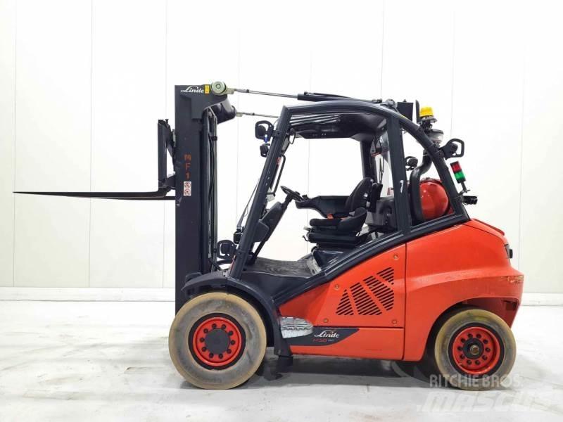 Linde H50T-02/600 394 Gasolmotviktstruckar