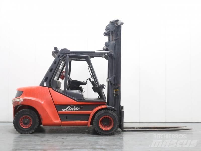 Linde H80D-02/900 396 Dieselmotviktstruckar