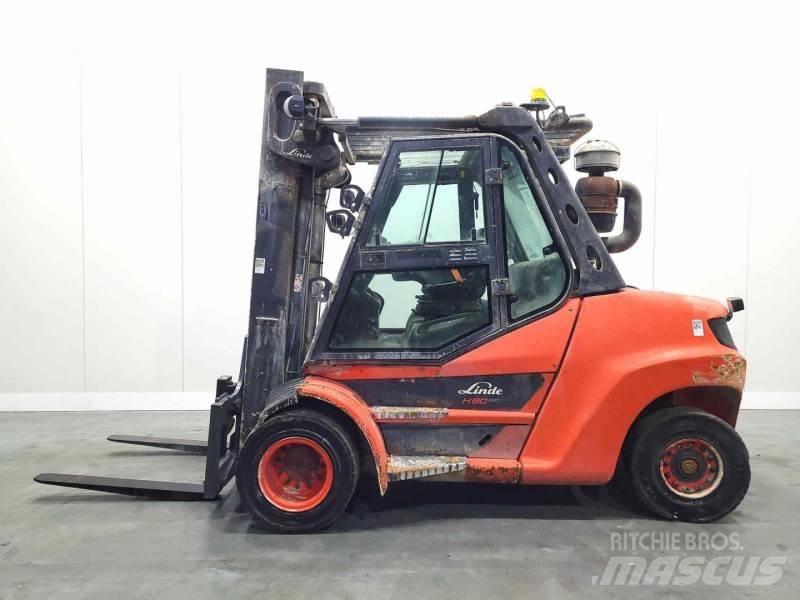 Linde H80D-03/900 396 Dieselmotviktstruckar