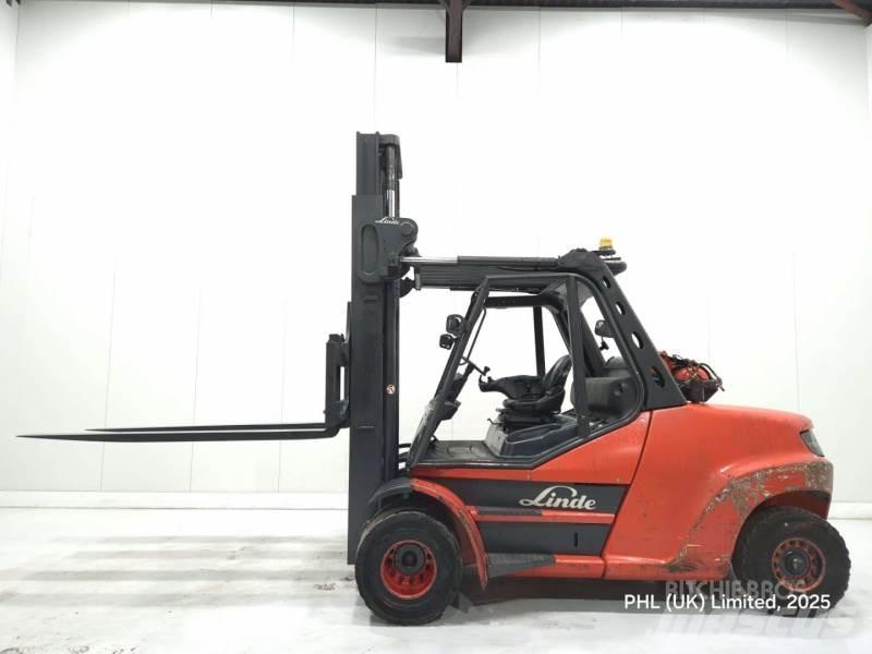 Linde H80T-02/1100 (RENTAL) Gasolmotviktstruckar