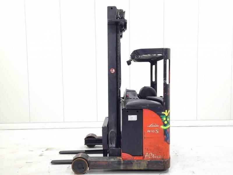 Linde R16 Skjutstativtruck