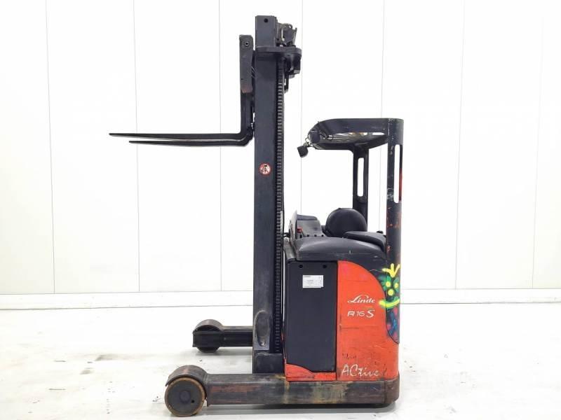 Linde R16 Skjutstativtruck