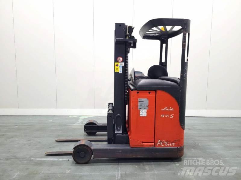 Linde R16S 115 Skjutstativtruck