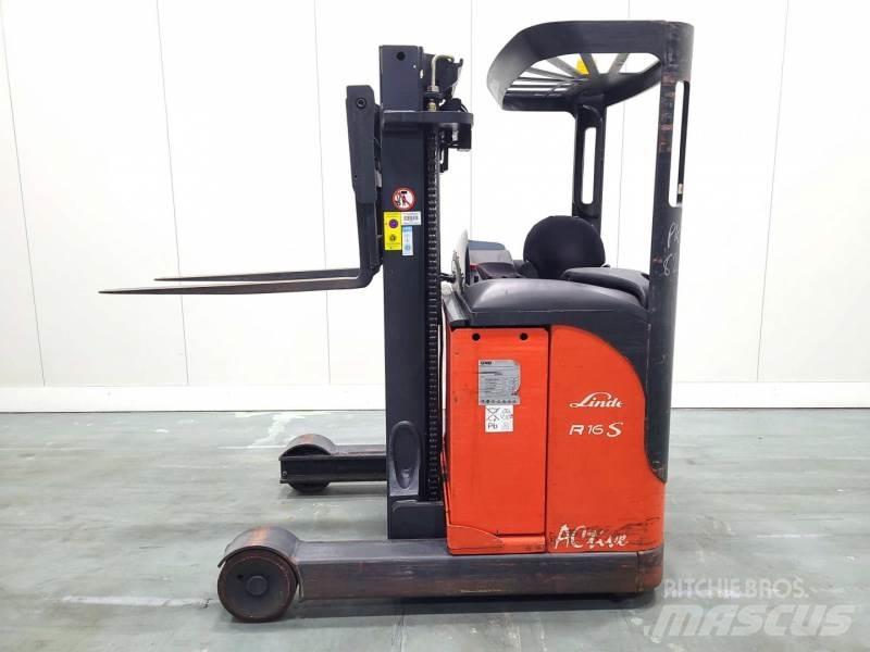 Linde R16S 115 Skjutstativtruck