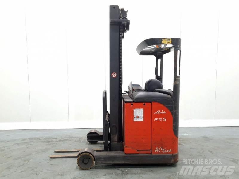 Linde R16S 115 Skjutstativtruck