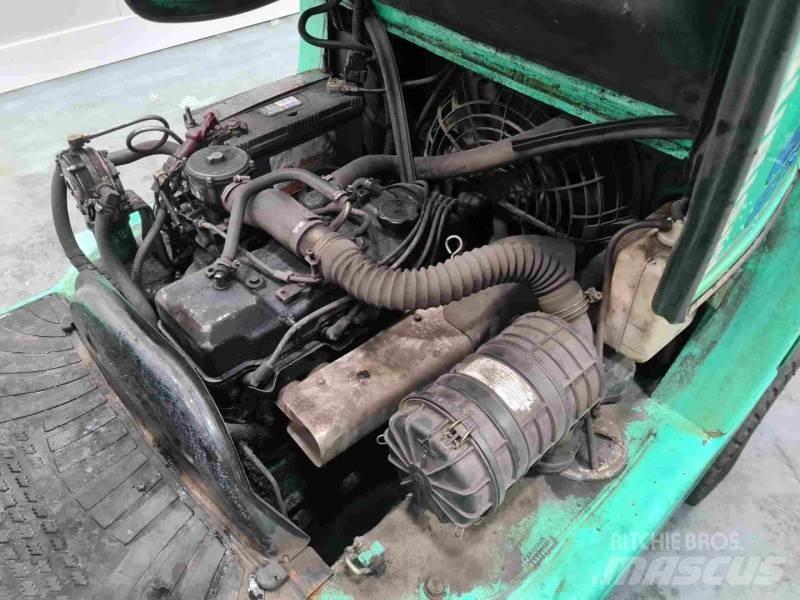 Mitsubishi FG35K Gasolmotviktstruckar