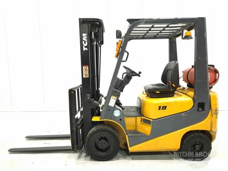 TCM FG18T9H Gasolmotviktstruckar
