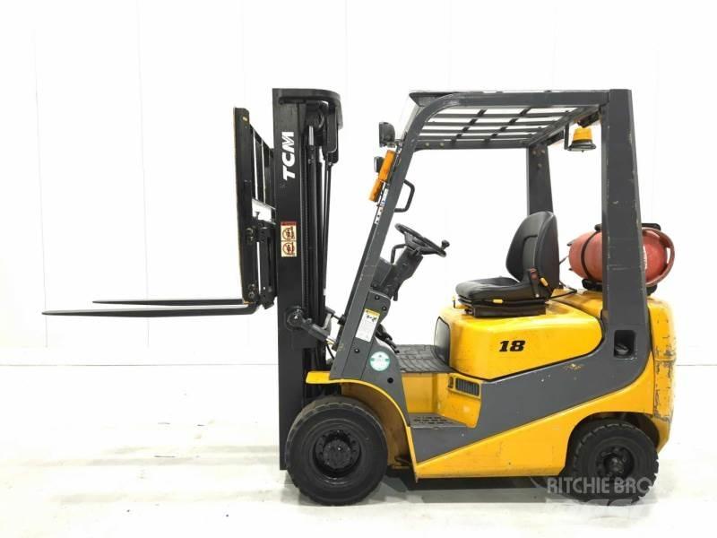 TCM FG18T9H Gasolmotviktstruckar