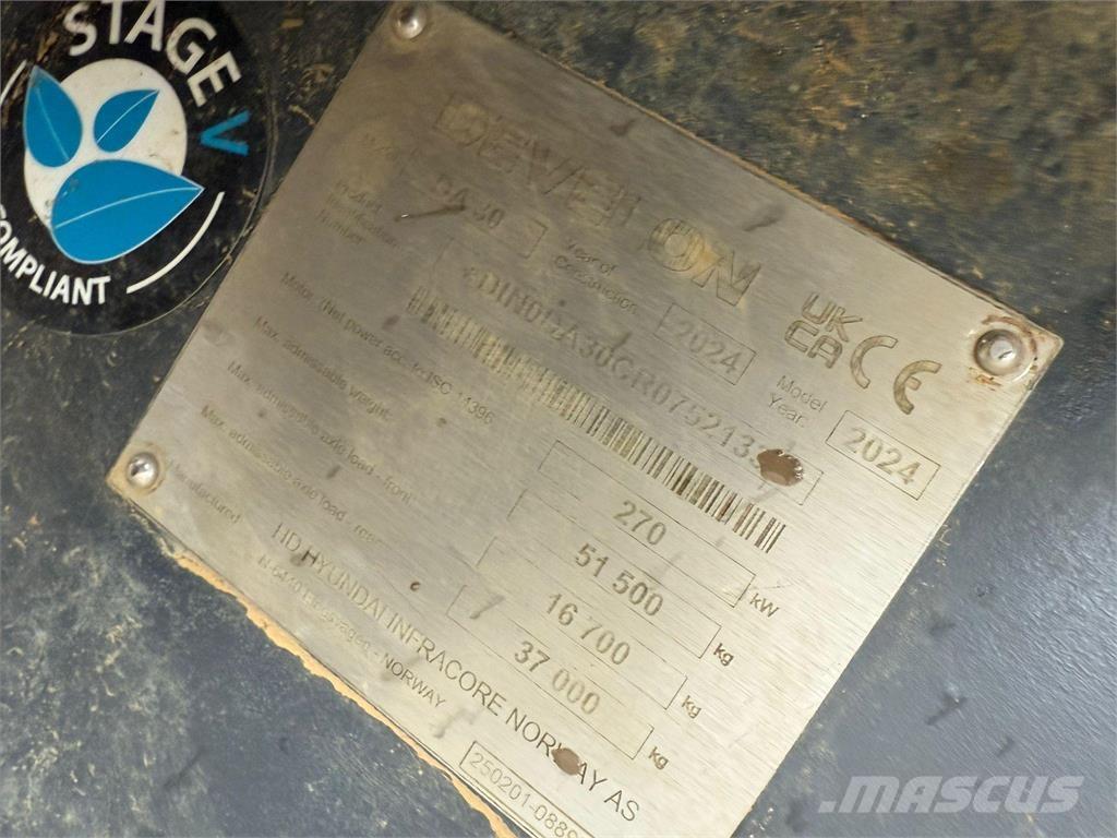 Doosan DA30 Midjestyrd dumper