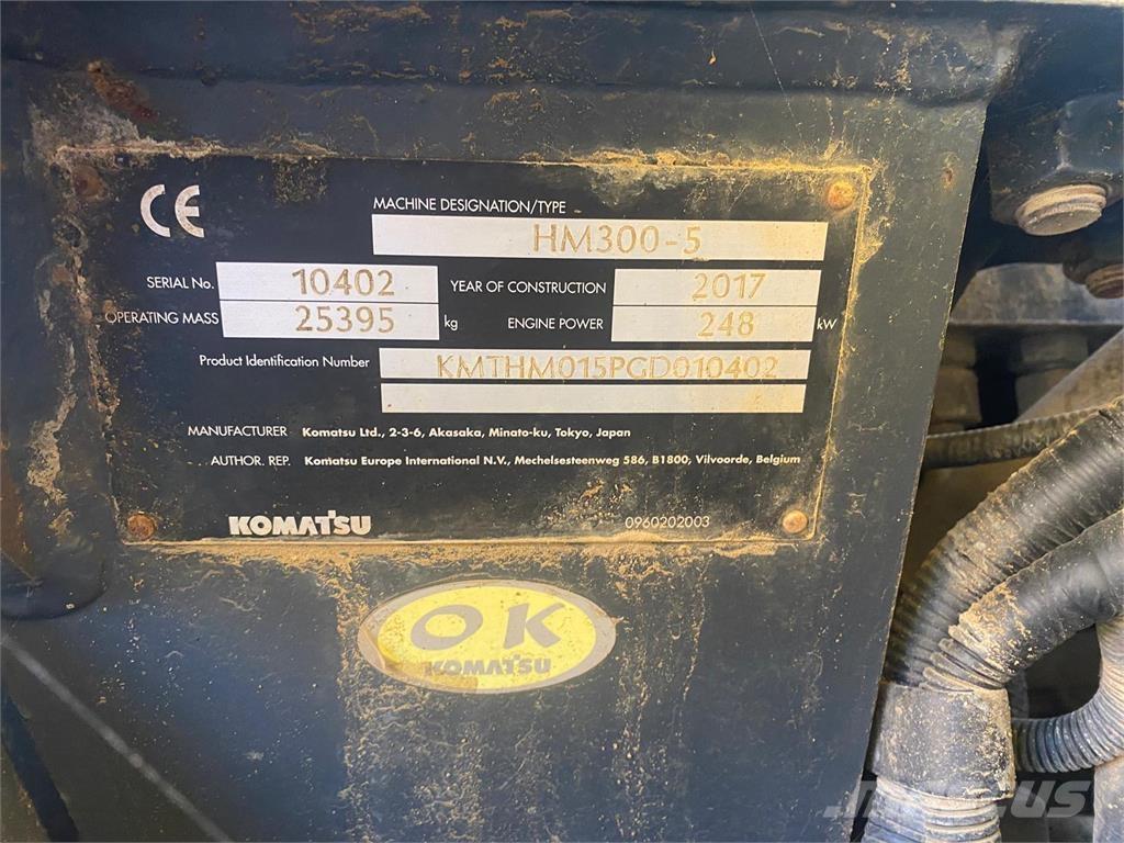 Komatsu HM300-5 Midjestyrd dumper