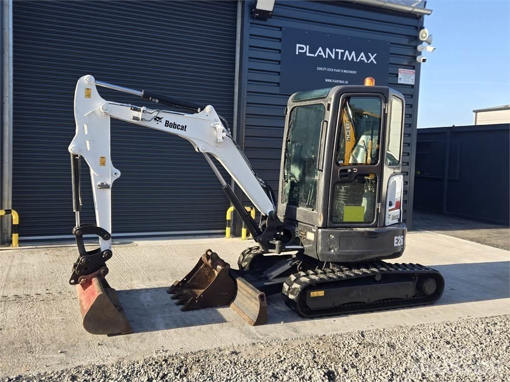 Bobcat E26 Minigrävare < 7t