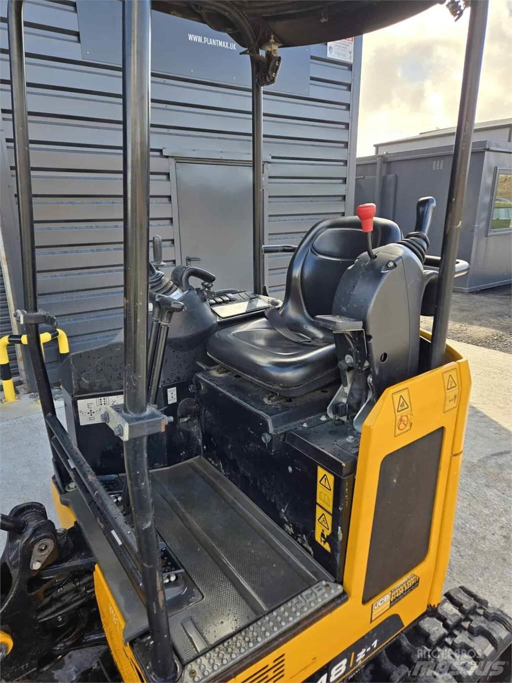 JCB 18Z Minigrävare < 7t