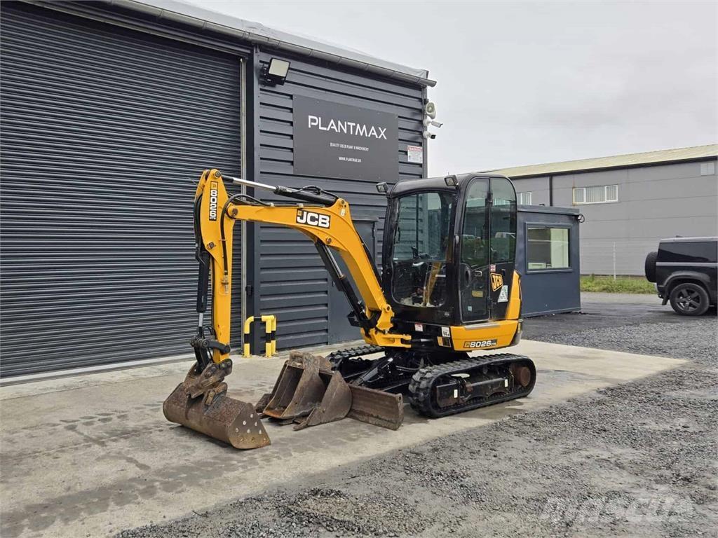 JCB 8026 Minigrävare < 7t