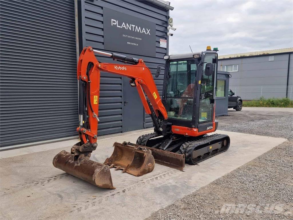 Kubota U27 Minigrävare < 7t