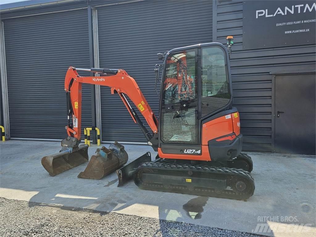 Kubota U27-4 Minigrävare < 7t
