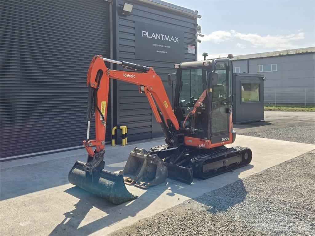 Kubota U27-4 Minigrävare < 7t