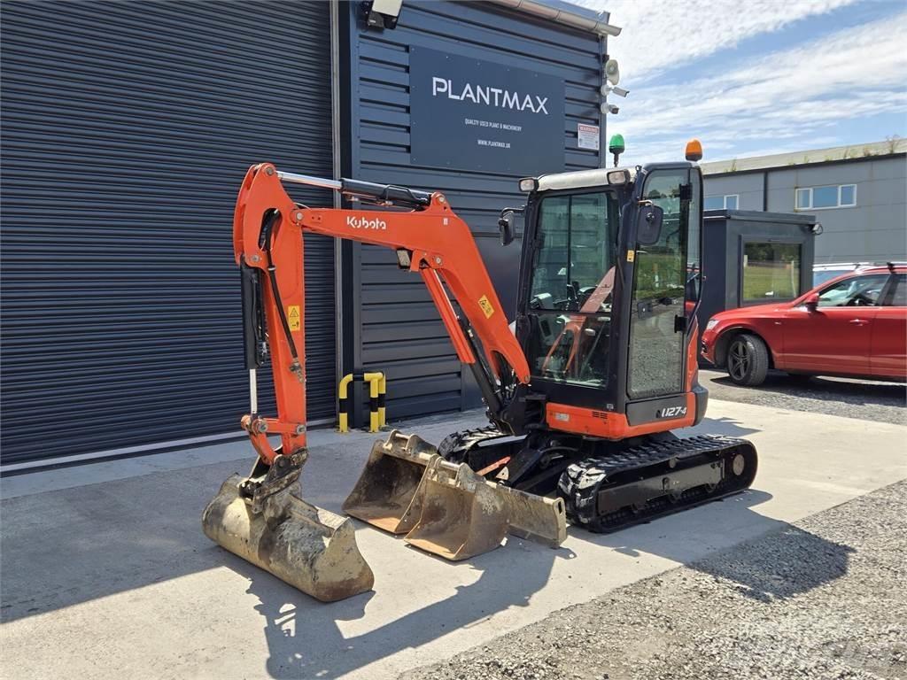 Kubota U27-4 Minigrävare < 7t