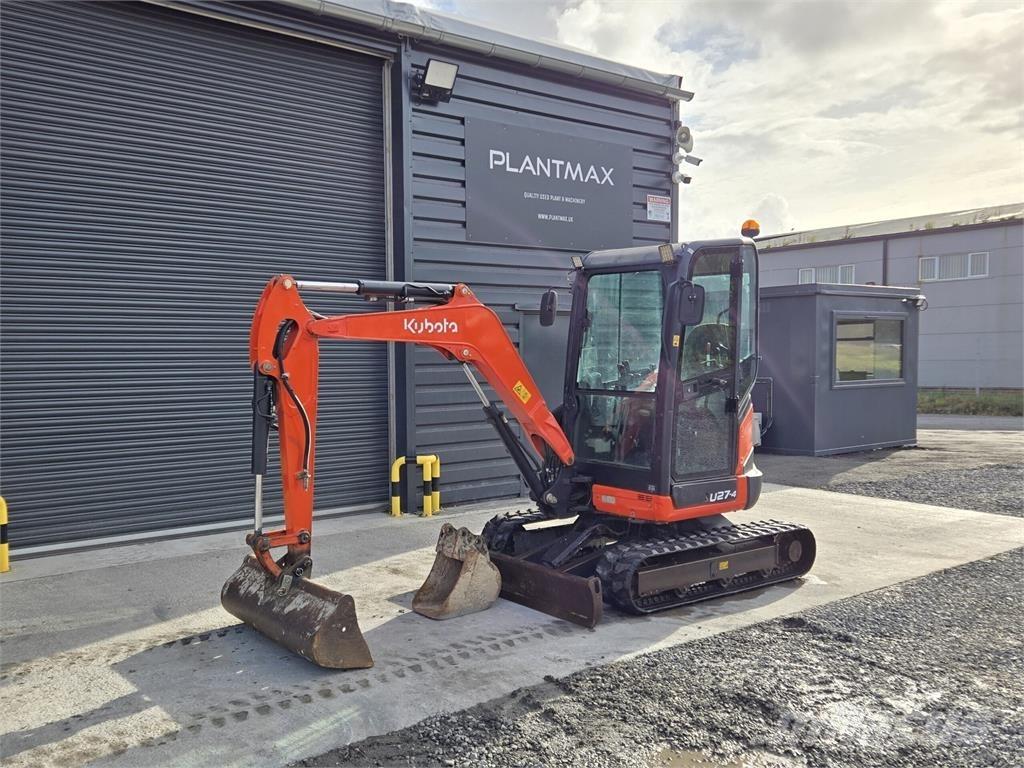Kubota U27-4 Minigrävare < 7t