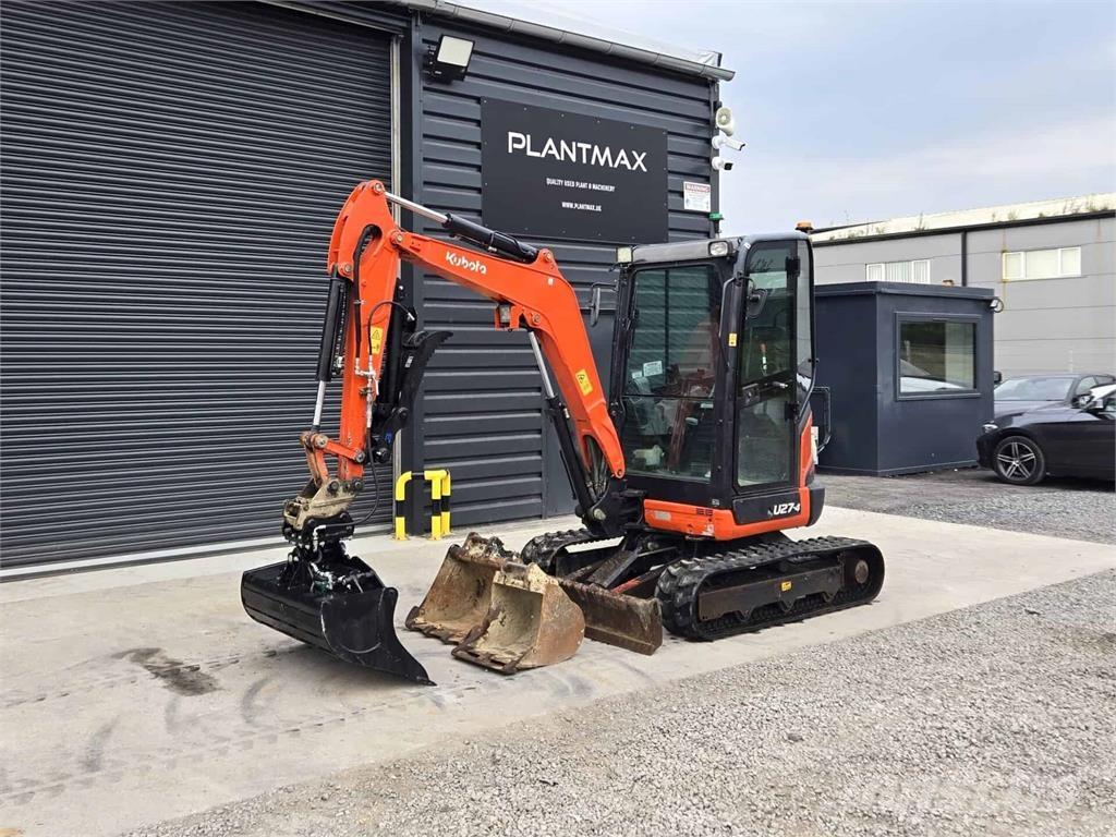 Kubota U27-4 Minigrävare < 7t