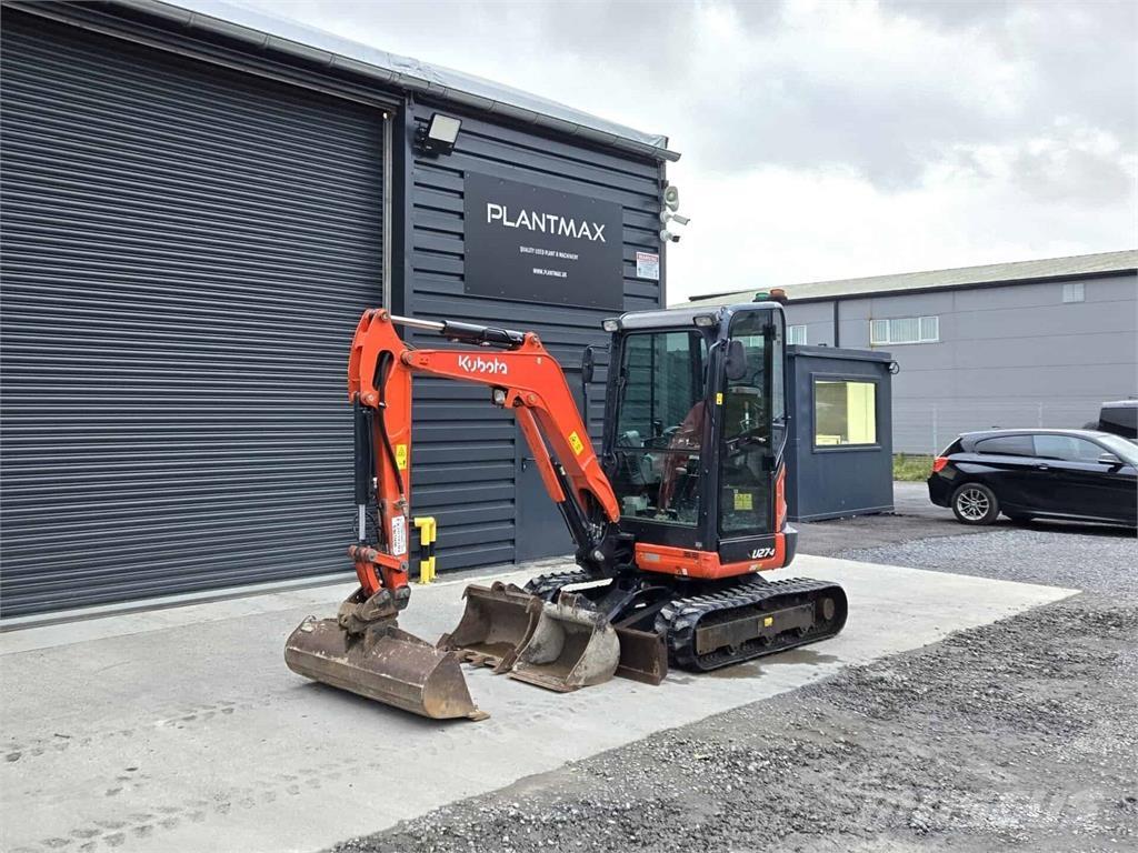 Kubota U27-4 Minigrävare < 7t