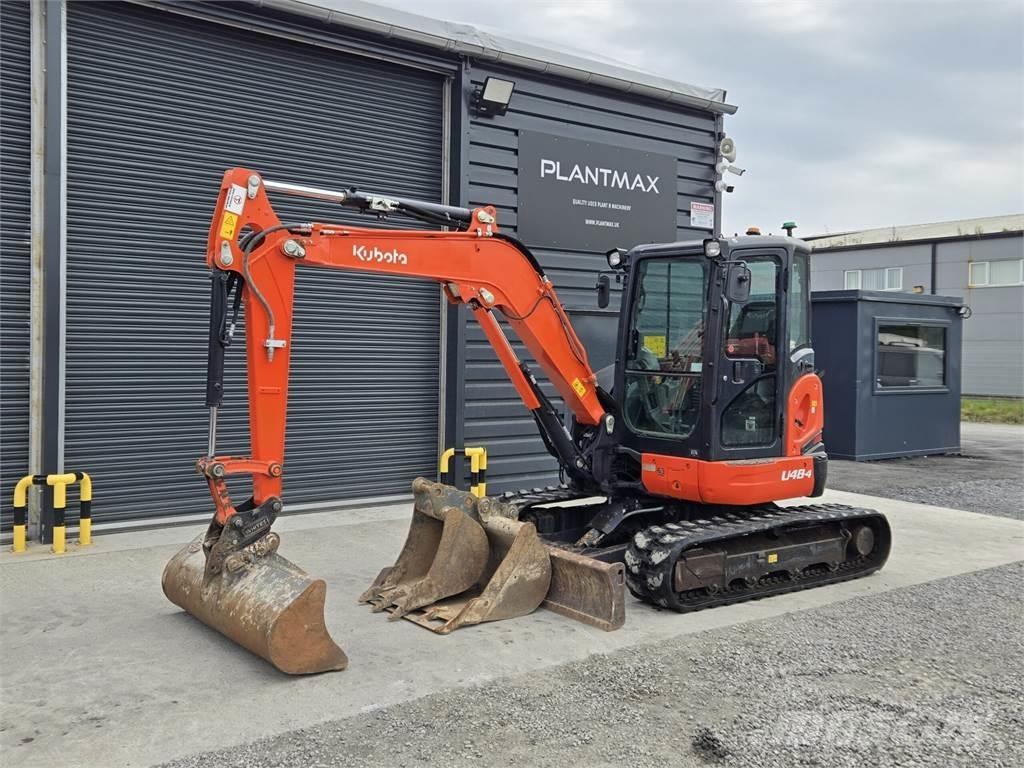 Kubota U48-4 Midigrävmaskiner 7t - 12t