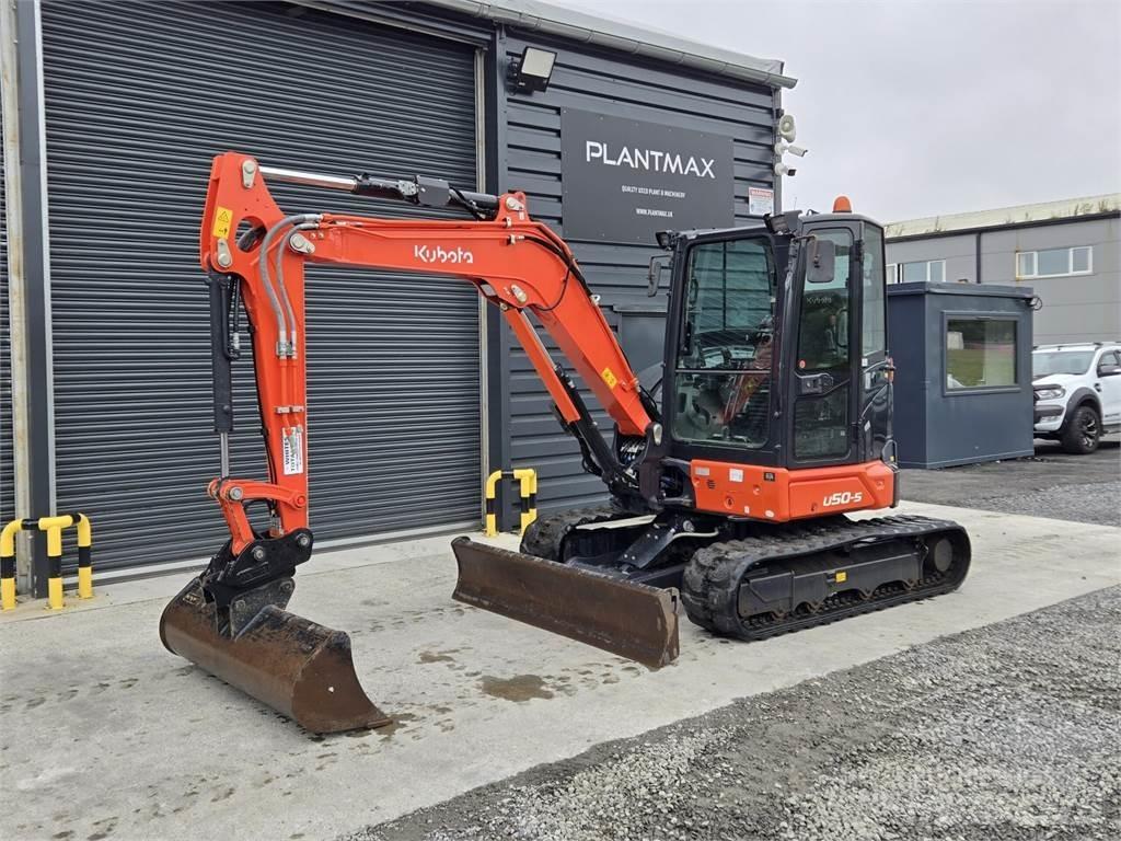 Kubota U50-5 Minigrävare < 7t