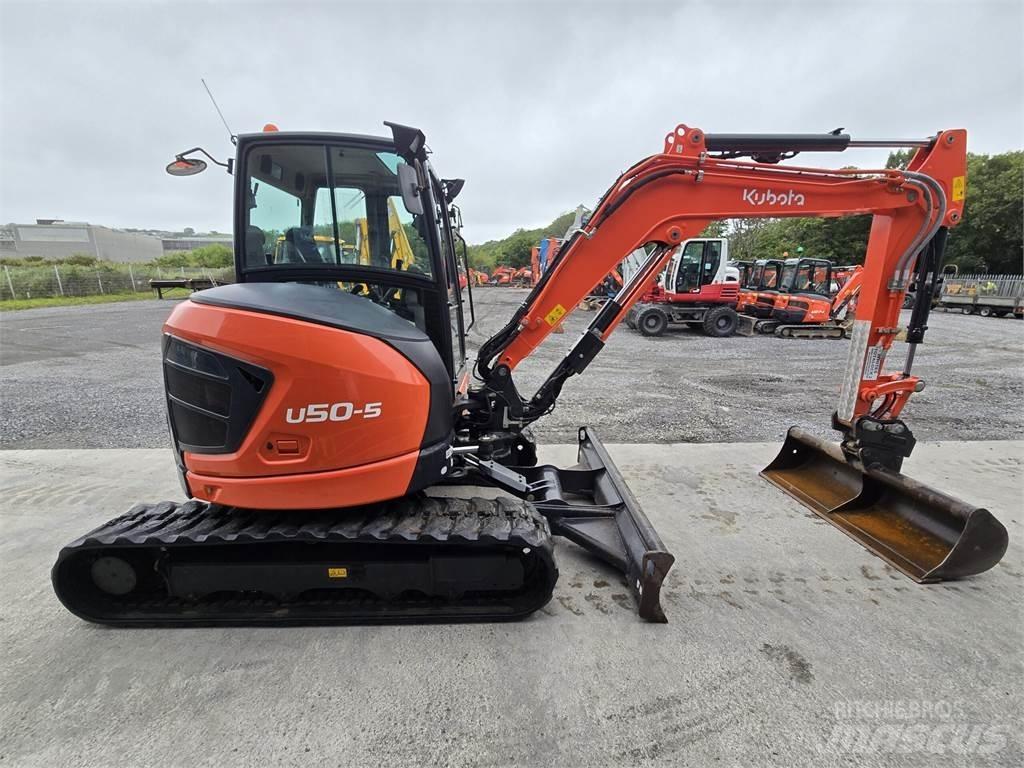 Kubota U50-5 Minigrävare < 7t