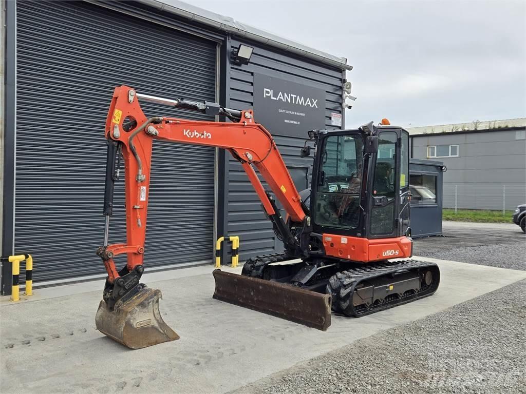 Kubota U50-5 Minigrävare < 7t
