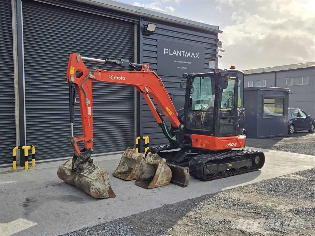 Kubota U50-5 Midigrävmaskiner 7t - 12t