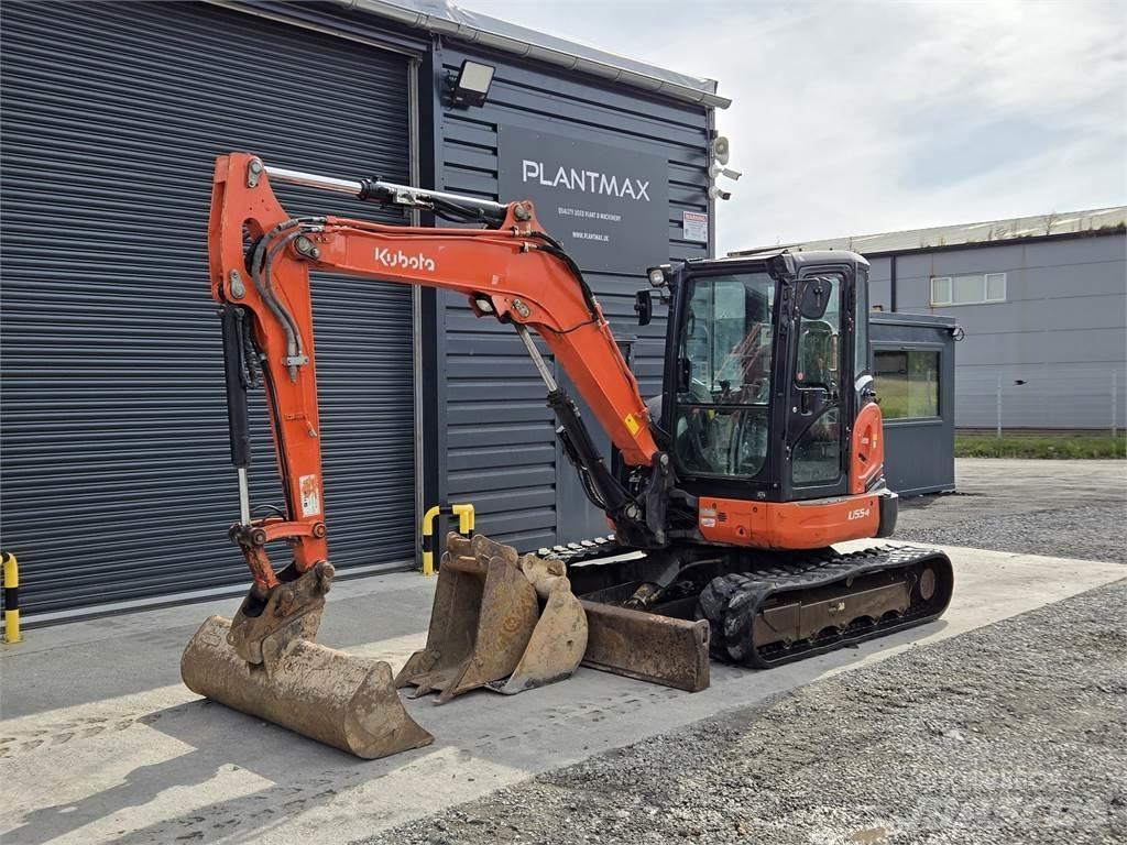 Kubota U55-4 Minigrävare < 7t