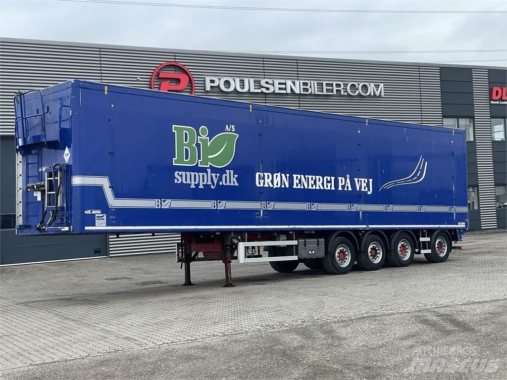 Kel-Berg 4-aks Walking floor semitrailers