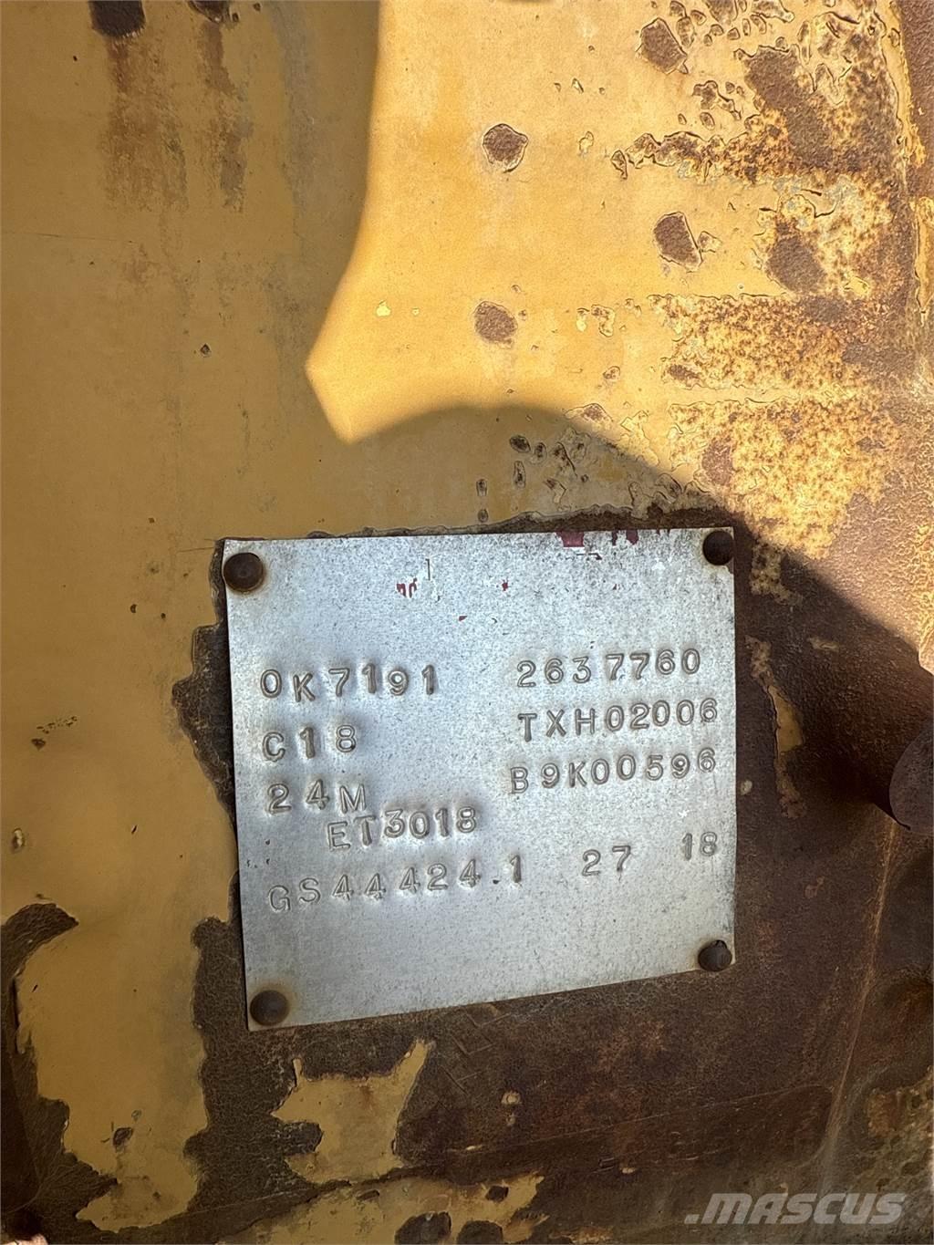CAT C18 Entreprenad - Övrigt