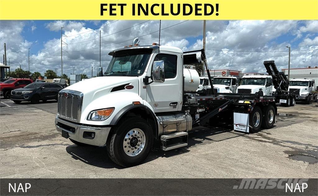 Peterbilt 548 Lastväxlare med kabellift