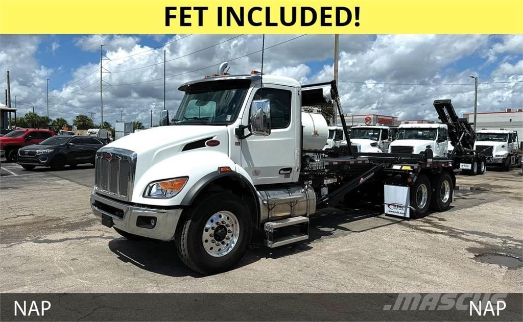 Peterbilt 548 Lastväxlare med kabellift