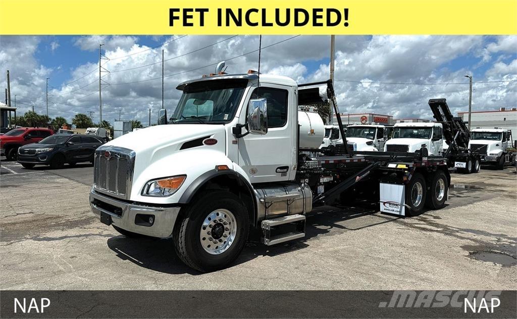 Peterbilt 548 Lastväxlare med kabellift