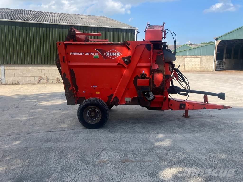 Kuhn 3570 Balsnittare, rivare och upprullare