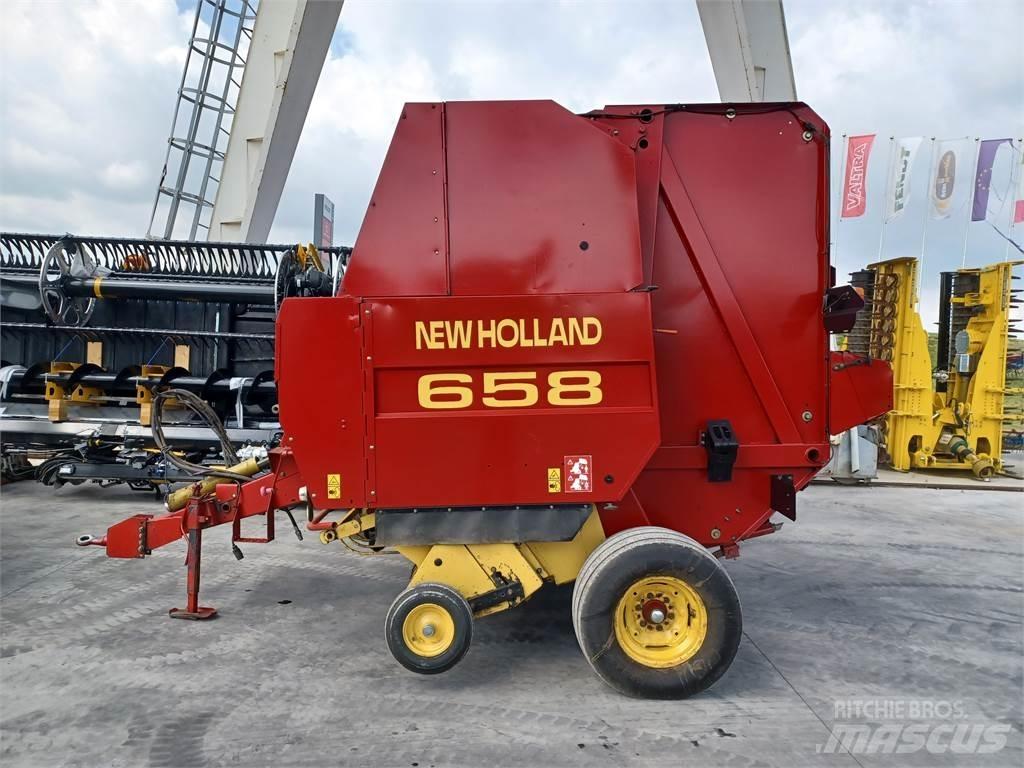 New Holland 658 Rundbalspressar