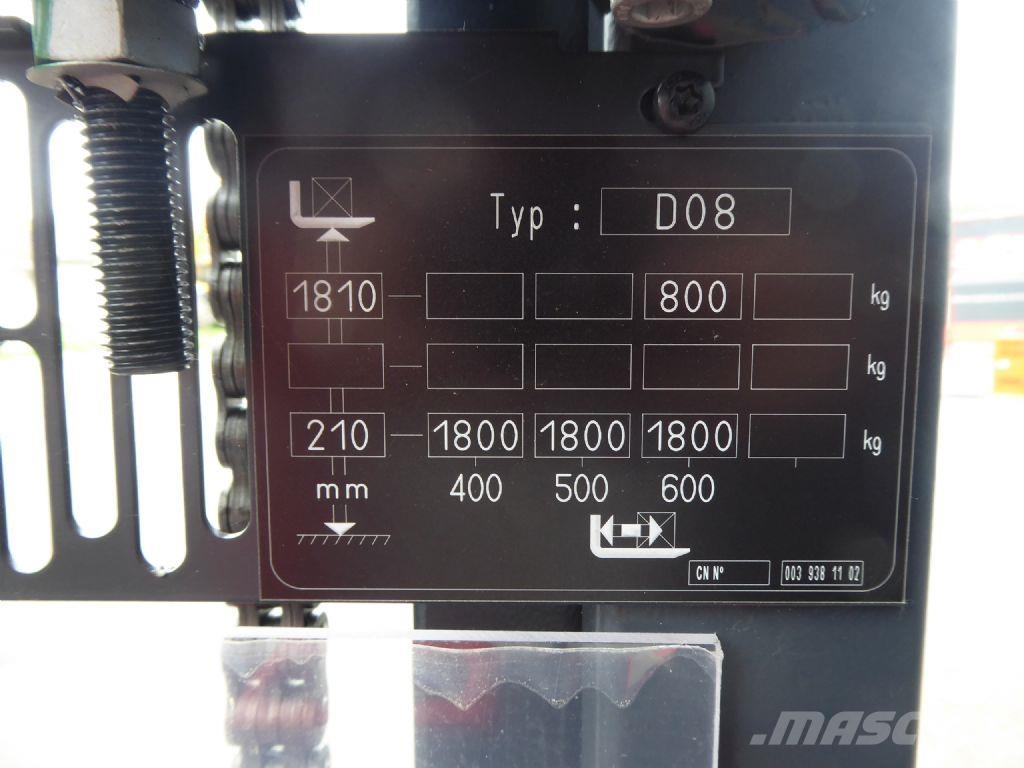 Linde D08 Staplare-led