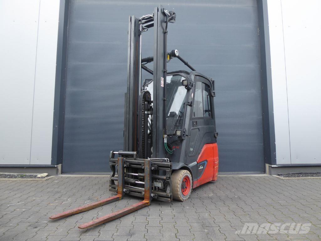 Linde E14-02 Elmotviktstruckar