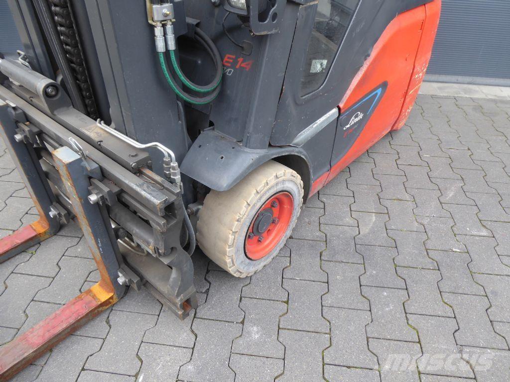Linde E14-02 Elmotviktstruckar