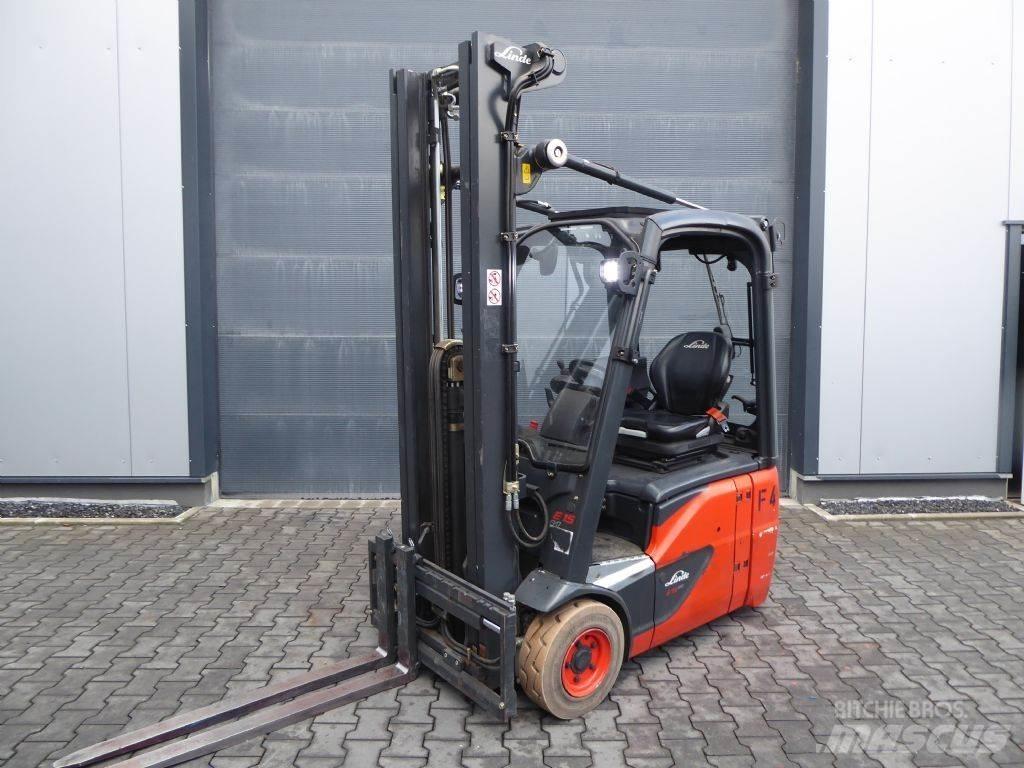 Linde E15-02 Elmotviktstruckar