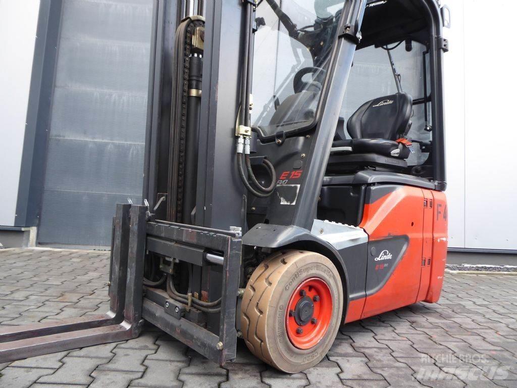 Linde E15-02 Elmotviktstruckar
