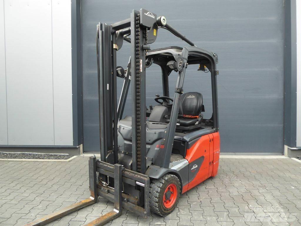 Linde E15-02 Elmotviktstruckar