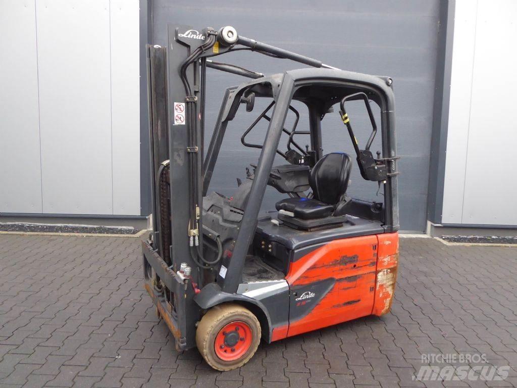 Linde E16-02 Elmotviktstruckar