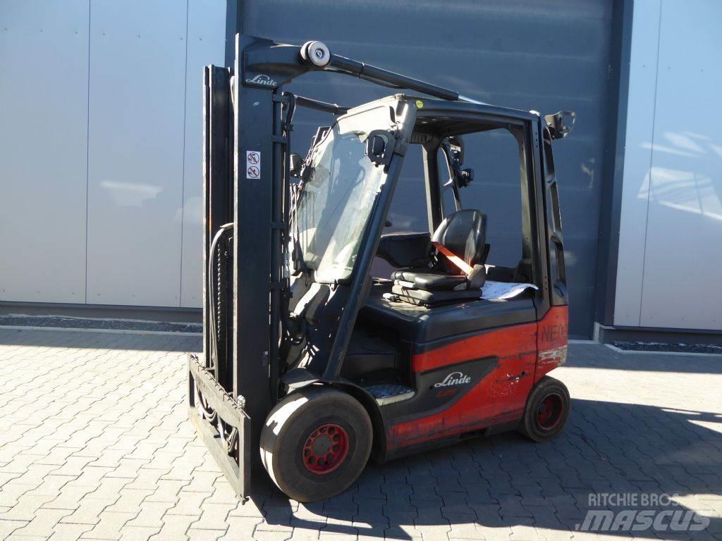 Linde E25-01 Elmotviktstruckar
